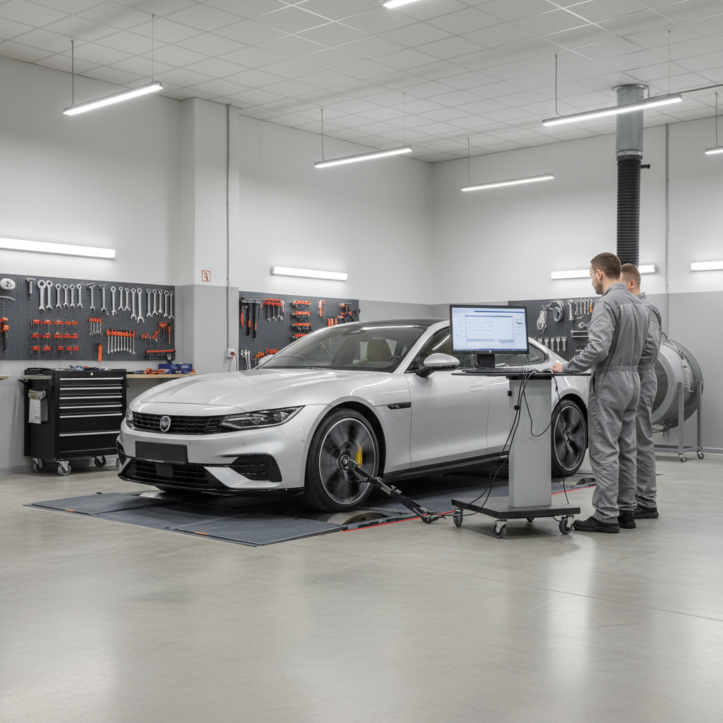 Automotive Performance Workshop mit Prüfstand und Diagnose